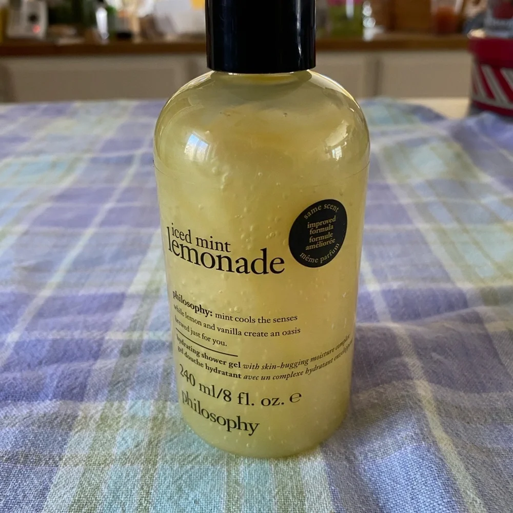 Philosophy Iced Mint Lemonade Hydrating Shower Gel - Yellow